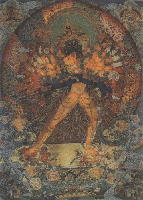 按时轮金刚密法源于古印度北方的极乐世界"香巴拉"国,此法确认一切有