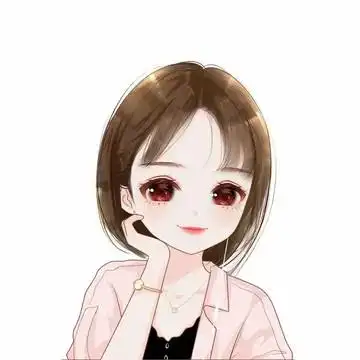 微信头像,卡通少女,俏皮可爱