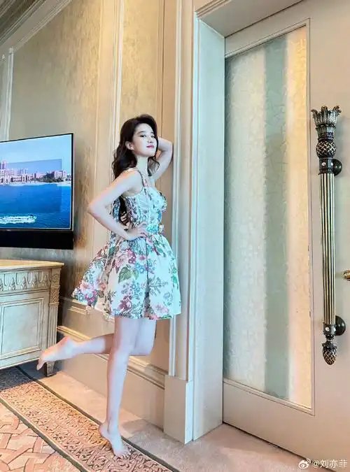 刘亦菲阿布扎比拍摄库存照#刘亦菲阿布扎比库存