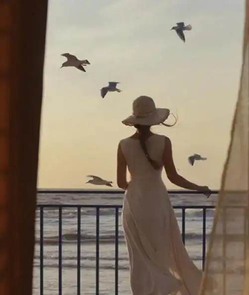 一个人安静的图片