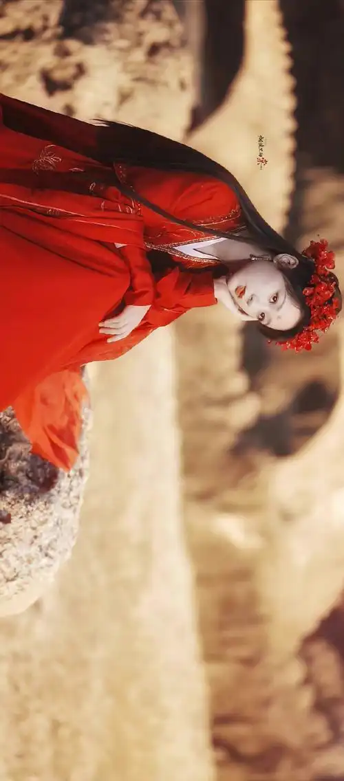 杨紫小夭红衣be氛围感