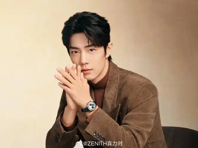 肖战又贵了##肖战花灰色西装写真