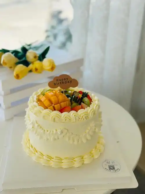 网红生日蛋糕款式图集 "以时间为约 向无解题求解." - 抖音