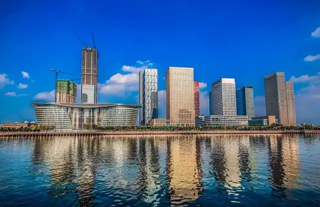 天津滨海新区中心商务区于家堡金融区