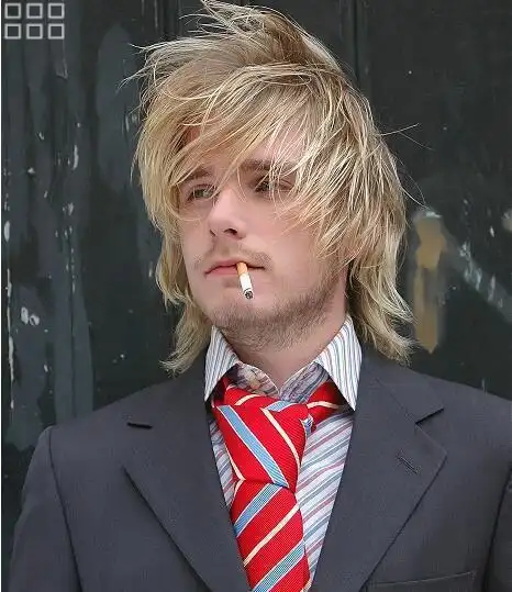 21款男士凌乱发型