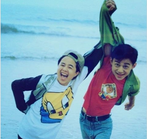 年轻的"金龟子"很美,难怪让王宁宠爱一生,网友:最美的爱情