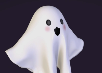 q版手绘卡通幽灵鬼魂