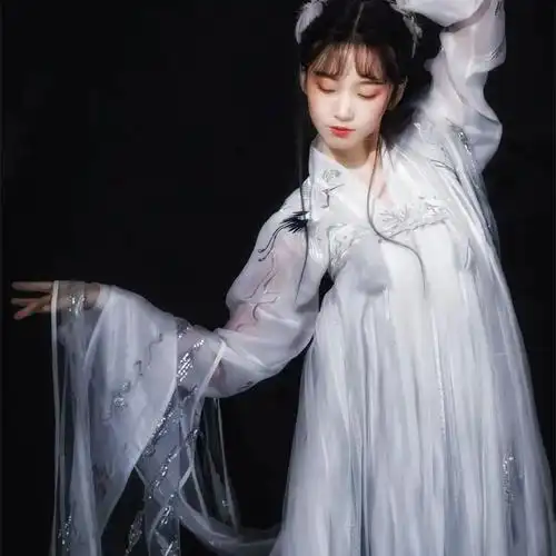 古装女汉服宫廷公主小姐日常可穿夏季仙气中国风学生套装超仙飘逸