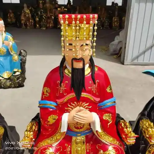 甘孜香樟木泰山爷神像泰山爷泰山奶奶一手货源