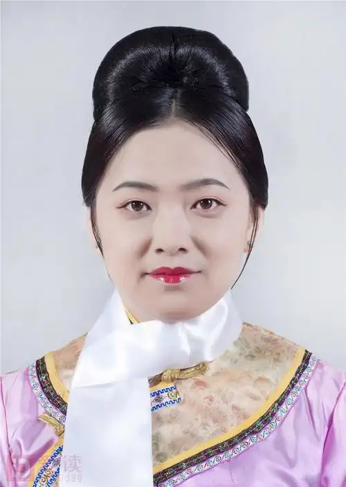 造型展示完本文节选至舞青丝 古装影视发型完全学习教程作者:镜子爱读