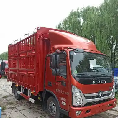 2米高护栏货车福田奥铃报价多少 福田4.2米高栏货车新车价格