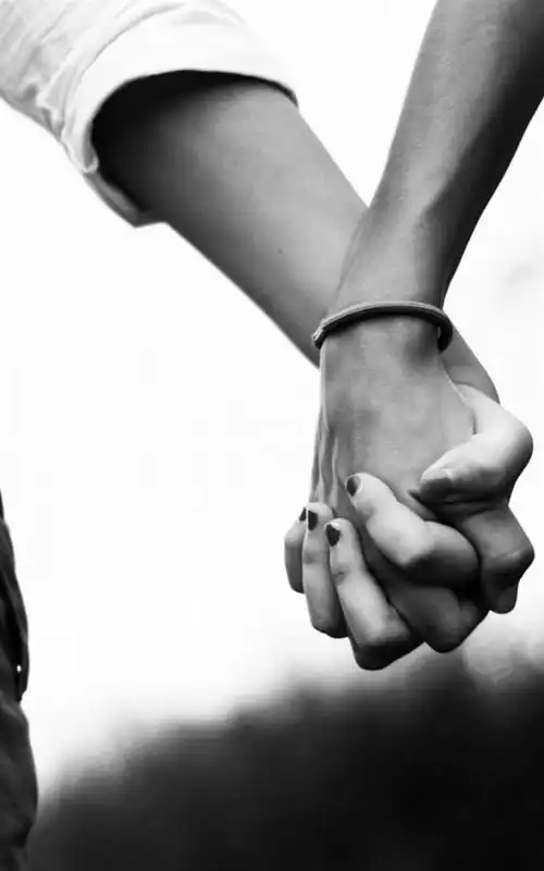 双十一情侣秀恩爱牵手安卓壁纸_高清手机