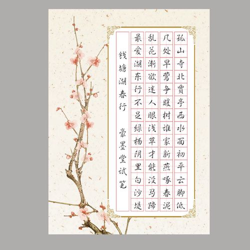 加厚16k方格硬笔书法作品学生成人钢笔比赛展览书法用纸