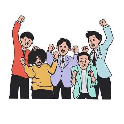 素材加油插画蓝色运动时尚无奋斗不青春54青年节宣传海报五四54青年节