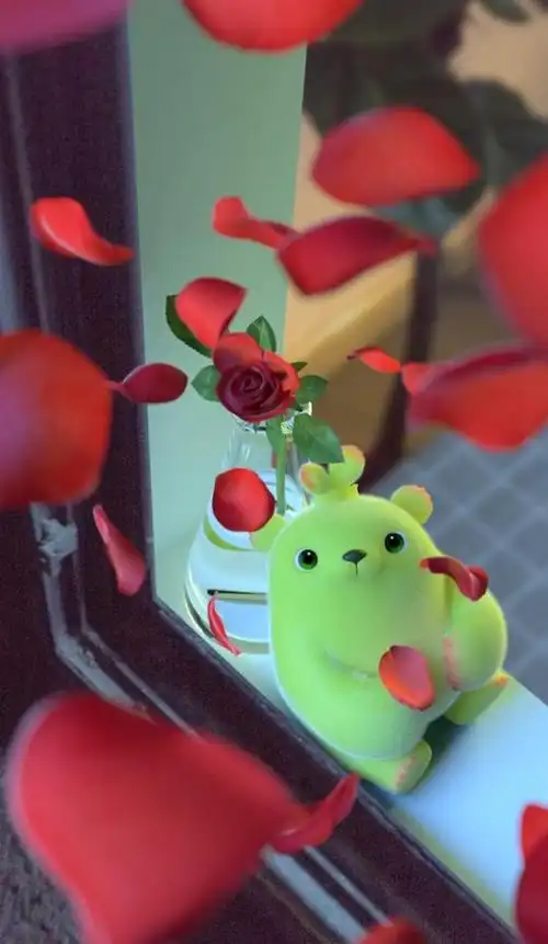 萌芽熊系列壁纸,仿佛春日里悄然绽放的第一抹嫩绿,携