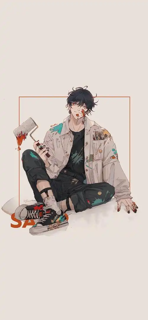 7004二次元帅气小哥哥画师:1o8k - 堆糖,美图壁纸兴趣社区