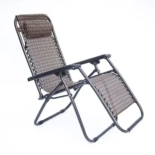批发直供钢管折叠躺椅 办公室午休椅 青田躺椅 户外沙滩椅rrk-04