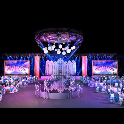 3d效果图婚礼婚庆效果图设计舞台舞美设计庆典喜庆走秀演出设计