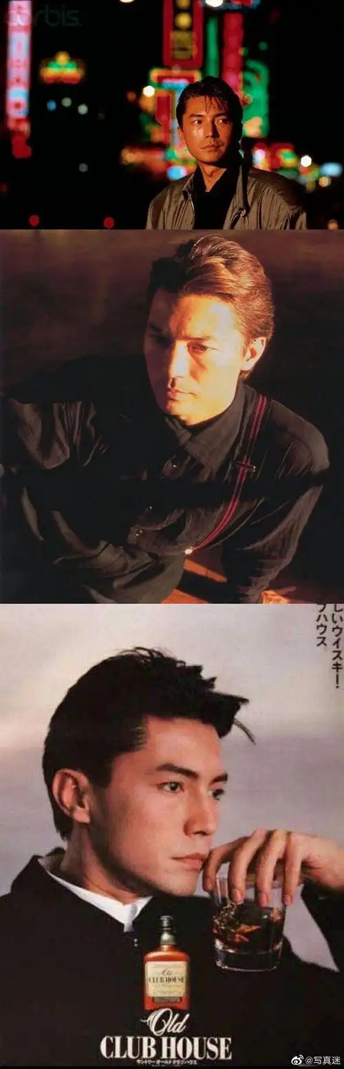 整理了尊龙年轻时的写真 有人说尊龙要是晚生三十年,会红透半边天