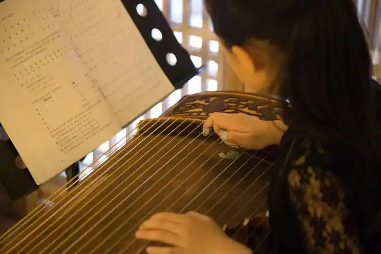 这位小姐姐火了她在法国街头弹古筝迷倒了老外弹哭了华人