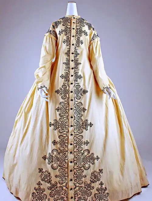 礼服19世纪60年代初的美国,大都会艺术博物馆