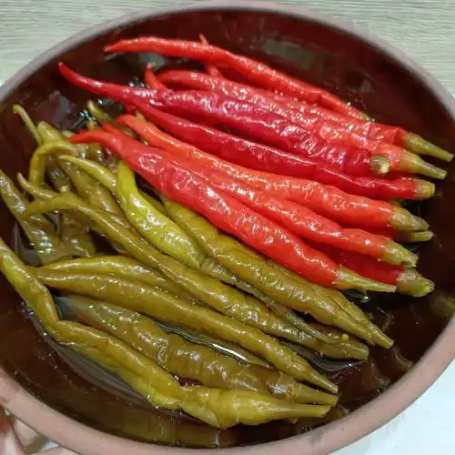 贵州土特产泡辣椒铜仁农家自制红青酸辣椒老坛二荆条糟辣子海椒1000g2