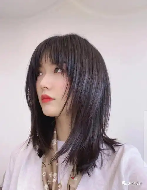 韩国网红们这样搭(圆脸发型图片女2020最新款中长发) - 冷求网