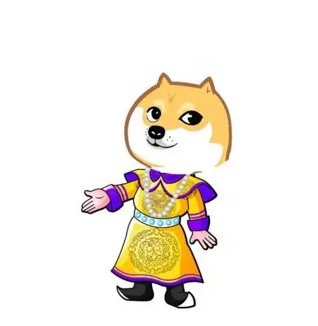 求大神帮我把这个doge头p在皇帝脸上