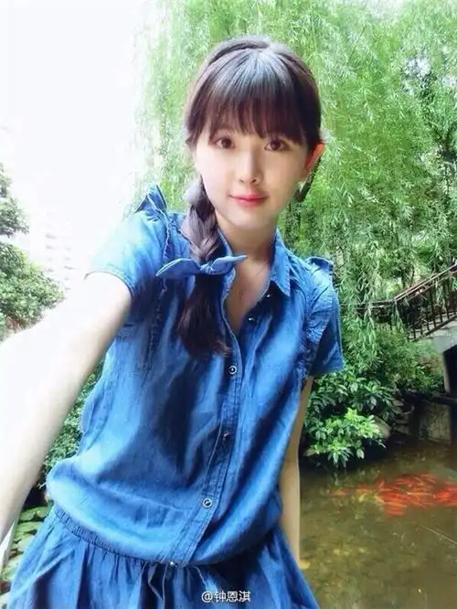 南昌大学校花长相清纯的南昌大学美女校花钟恩淇照片