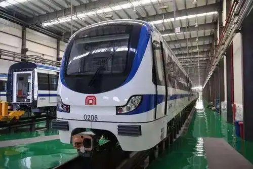 合肥地铁2号线17列车已上线运行 3号线又贯通一条单线隧道