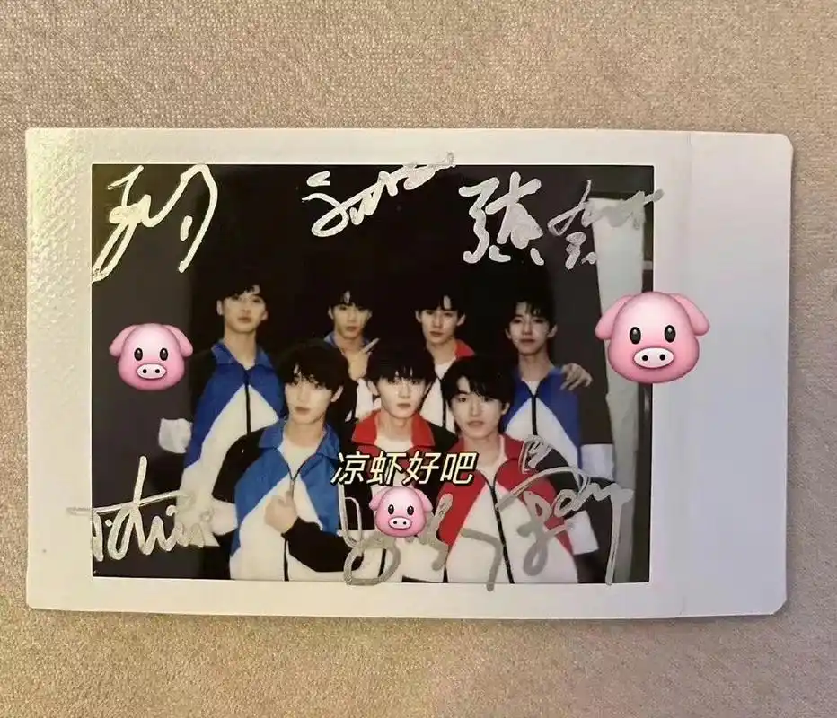 时代少年团未公开拍立得合照 都好帅啊