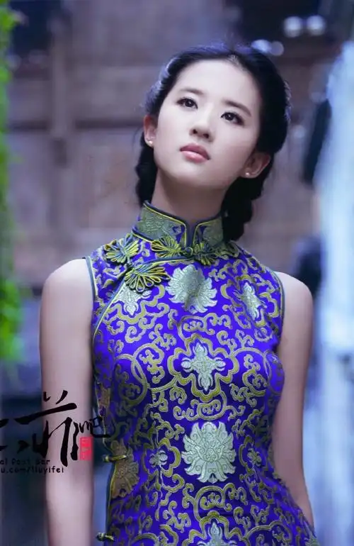 民国剧中的绝美旗袍造型#民国剧刘亦菲《金粉世家》的旗袍造型真的太