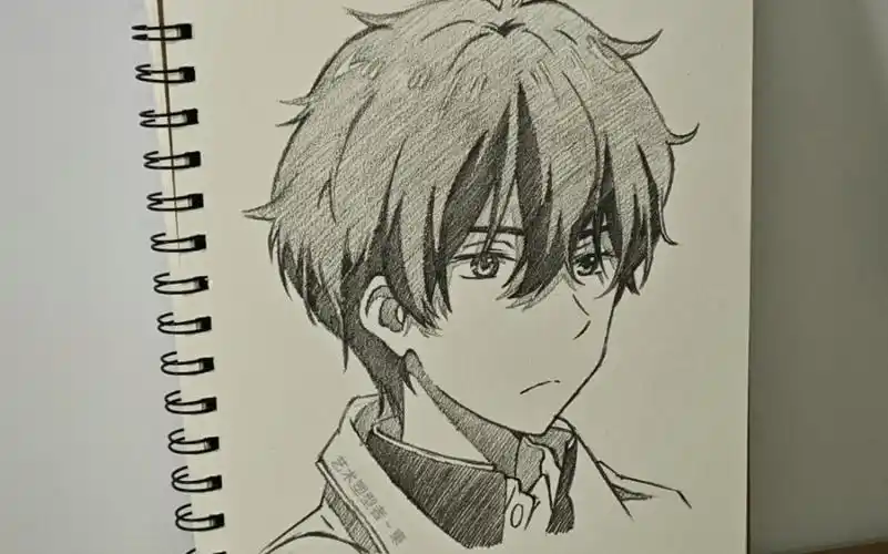 折木奉太郎 手绘过程