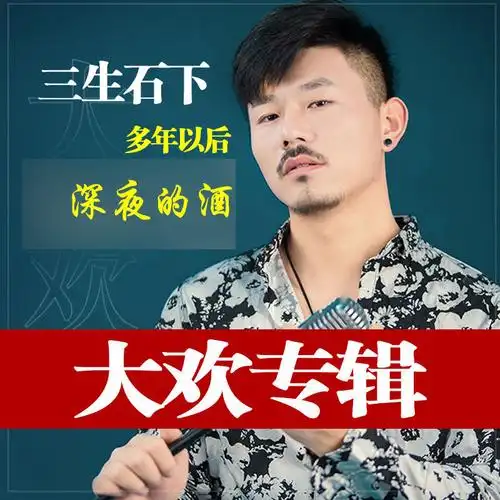 适用于大欢 三生石下 深夜的酒 专辑歌曲精选合集音乐汽车载cd碟片