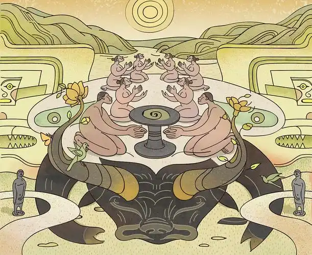 良渚文化系列插图