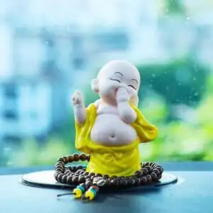 车载摆件车佛系招财