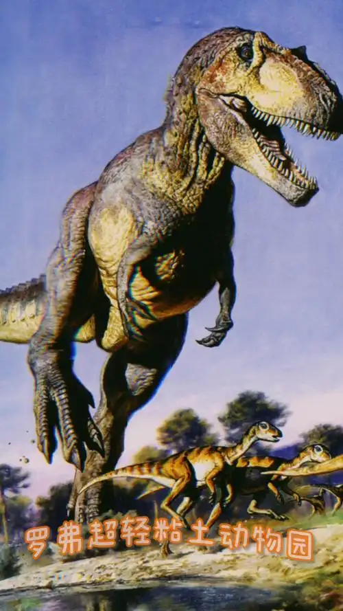 手工制作#罗弗超轻粘土动物园恐龙变身记!