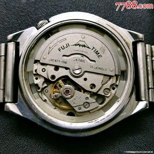 日本原装富士山全自动机械表_手表/腕表_配件图片_收藏价格_7788钟表