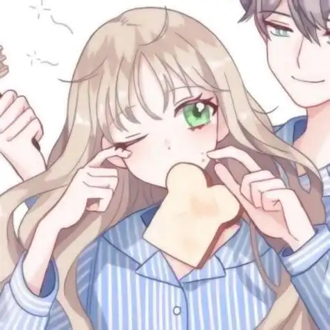 高冷动漫情侣头像图片