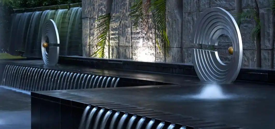 vip丨创意景观水景设计案例图库