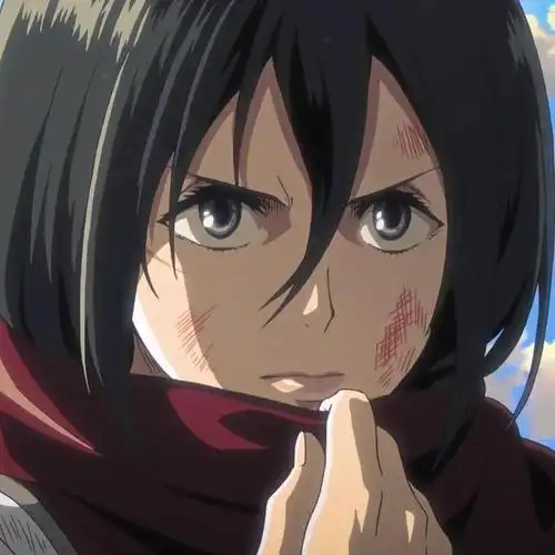 进击的巨人头像三笠