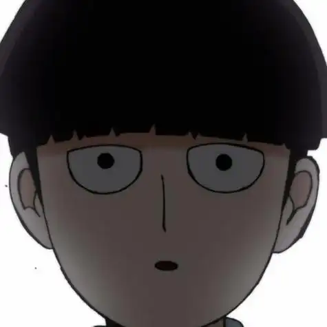 自截动漫头像灵能百分百路人超能100龙套影山茂夫灵幻