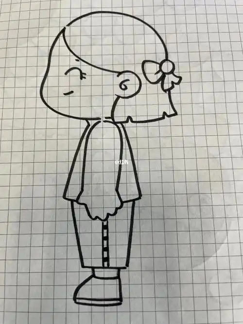 人物侧面半侧面走姿儿童画简笔画人体半身简笔画今天的人体侧面简笔画