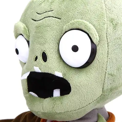 popcap 植物大战僵尸 标准立姿僵尸50cm 个性毛绒公仔玩偶zb50s1