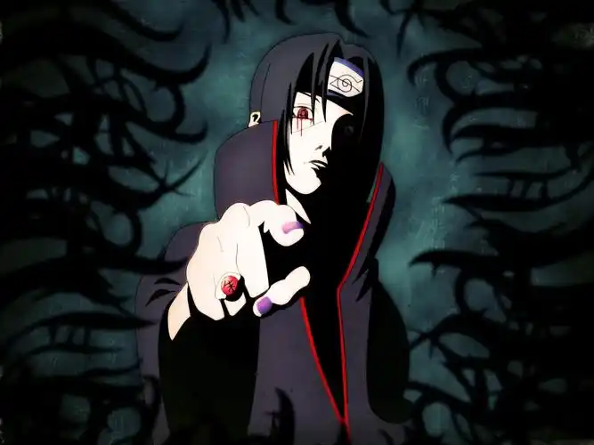 动漫,人物,宇智波鼬,晓,阴影(uchiha itachi,akatsuki,shadow)壁纸图