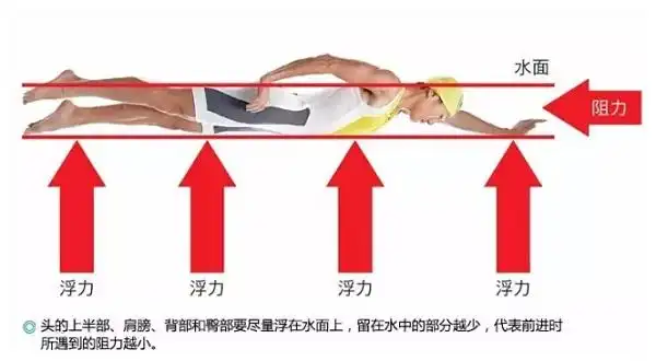 铁三自由泳如何利用打腿和划水来减少水阻