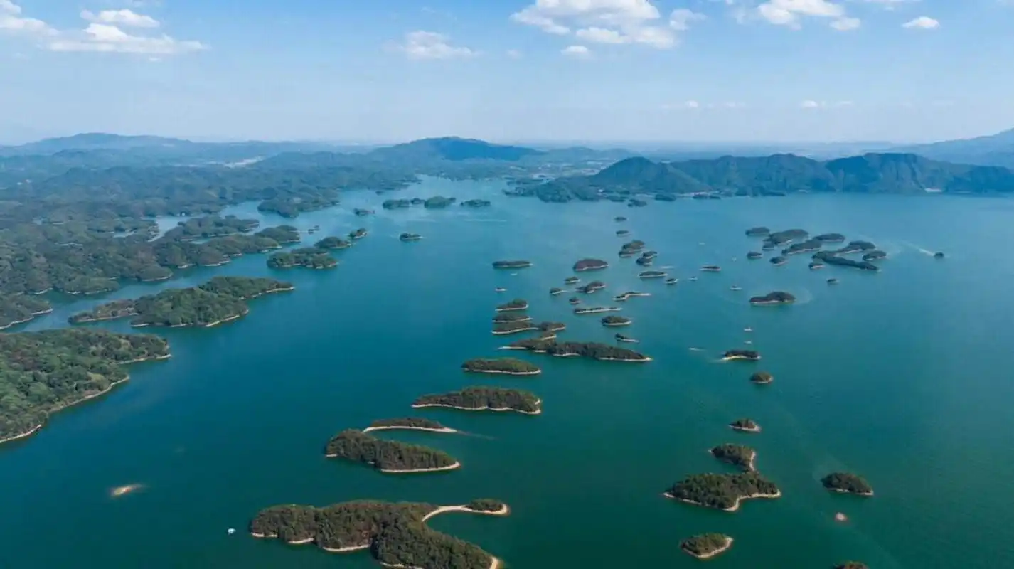 五一来江西放肆嗨#  在庐山西海风景区,湖岛游,亲水游,微度假,乡从挝