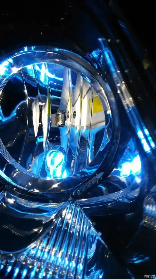 h6灯光升级示宽灯改冰蓝色led远近光换led灯泡