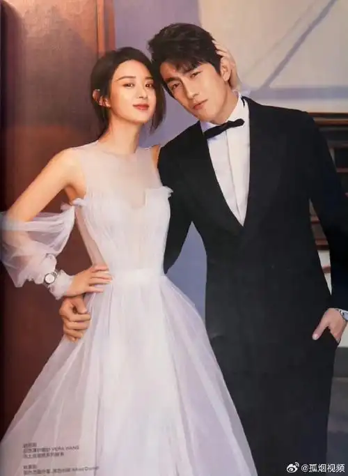 赵丽颖林更新早期杂志