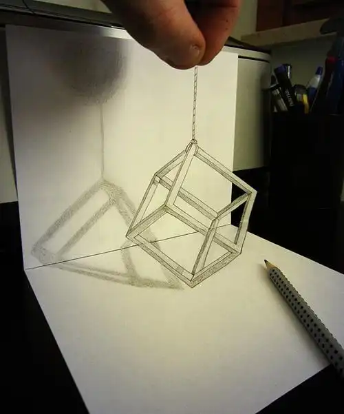 立体铅笔画!牛x的画家总喜欢让人尖叫, - 床上运动员 - 床上运动员